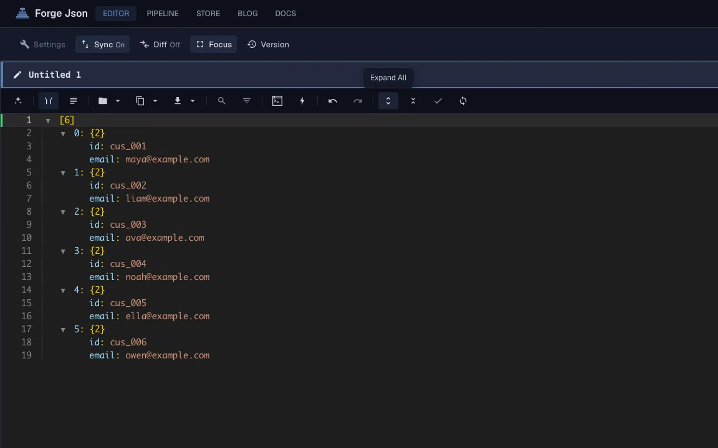 Editor macro shortcut workflow chaining Shape and Aggregate on paginated API data
